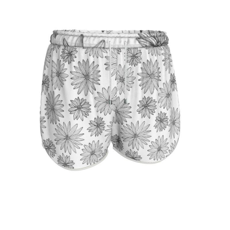 Womens floral running shorts hotsell